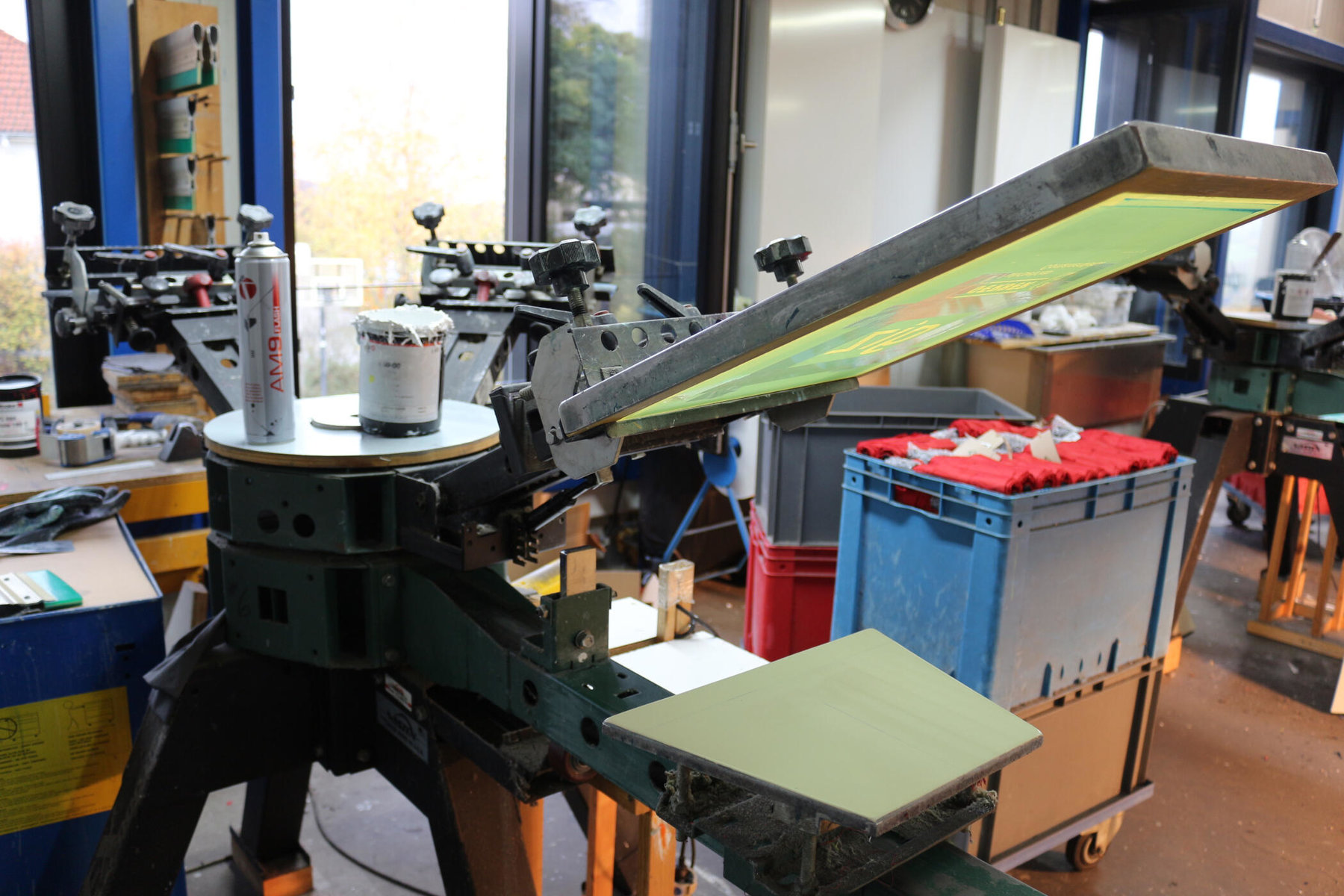 Druckergerät der Siebdruck Monterosso GmbH